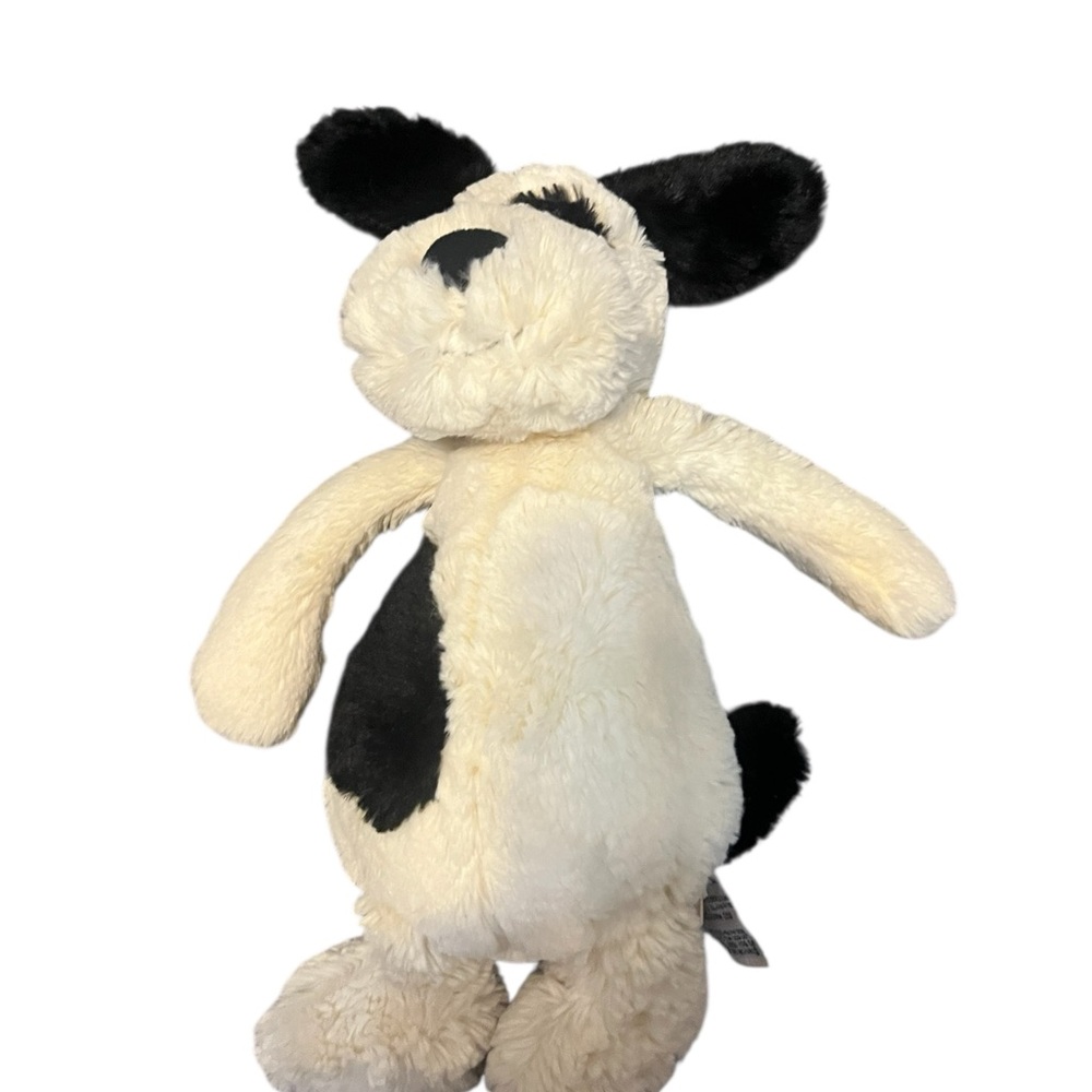 Bashful Rufferty Black
& Cream Puppy - Picture 5 of 7
